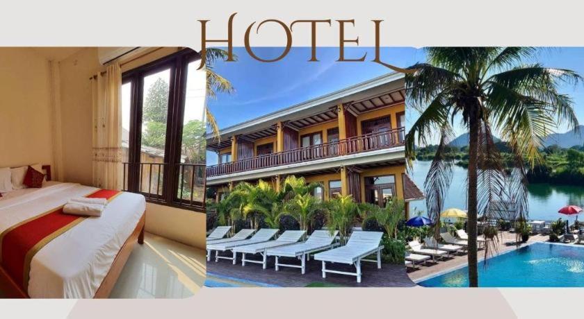 Golden Hotel Dondet Muang Khong Экстерьер фото