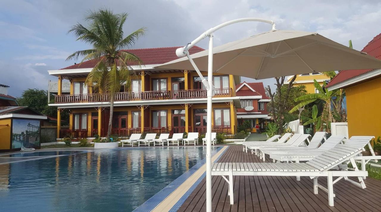 Golden Hotel Dondet Muang Khong Экстерьер фото