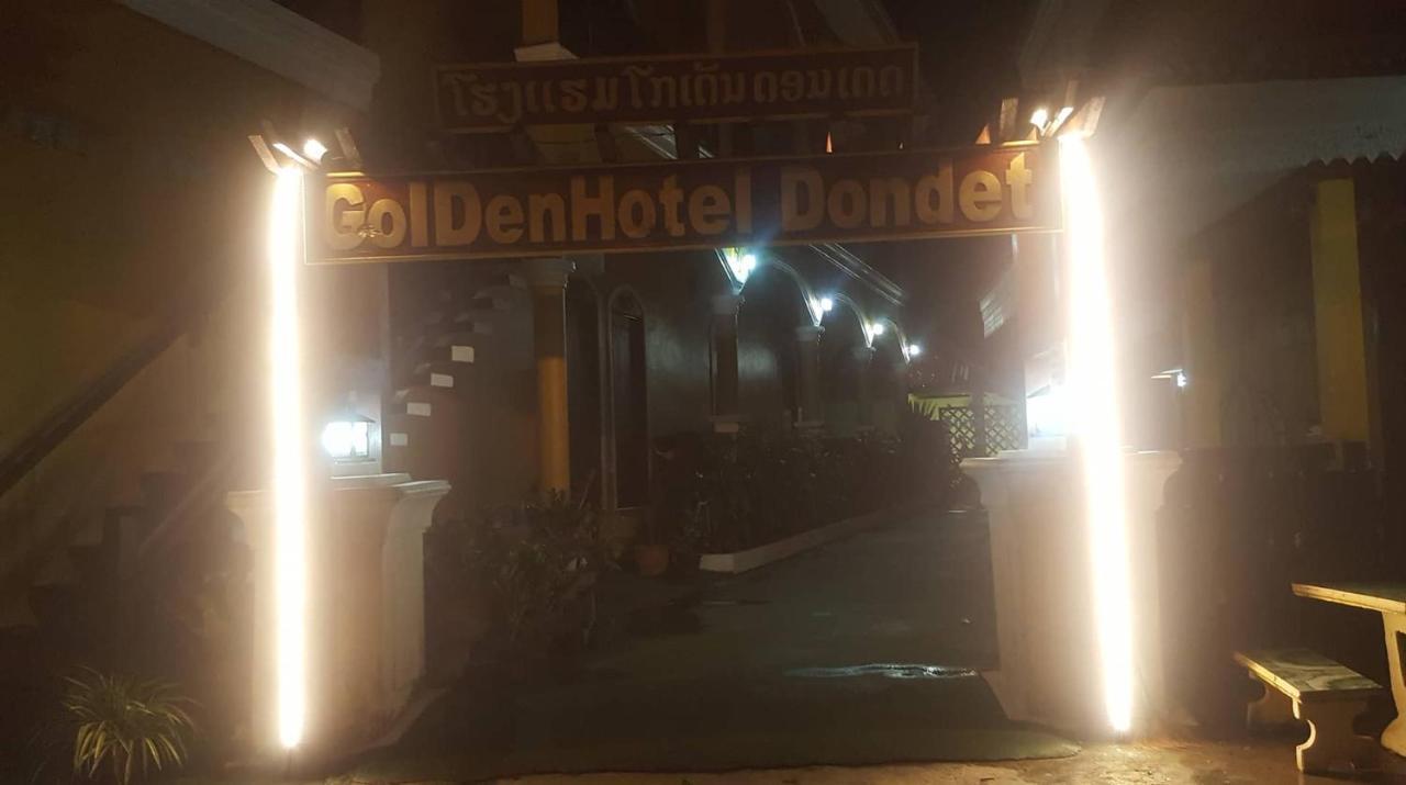Golden Hotel Dondet Muang Khong Экстерьер фото