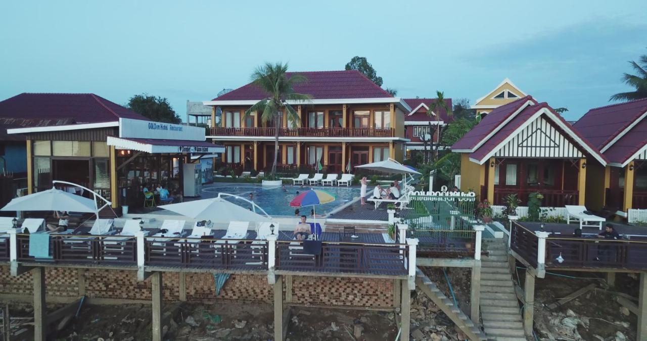 Golden Hotel Dondet Muang Khong Экстерьер фото